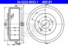 ATE 24.0222-8033.1 Brake Drum
